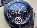 TK Factory Audemars Piguet Royal Oak Offshore Chronograph 26405CE.OO.A002CA.99.99 44mm Ceramic Rubber Strap Black Dial - Image 2
