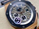 TK Factory Audemars Piguet Royal Oak Offshore Chronograph 26416RO.OO.A002CA.01 44mm Rose Gold Rubber Strap Grey Dial - Image 2