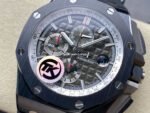 TK Factory Audemars Piguet Royal Oak Offshore Chronograph 26405CE.OO.A002CA.01 44mm Ceramic Rubber Strap Arabic Numerals Grey Dial - Image 3