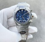 TOP Factory Audemars Piguet Royal Oak Chronograph 26240ST.OO.1320ST.05 41mm Full Steel Blue Dial