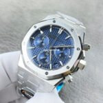 TOP Factory Audemars Piguet Royal Oak Chronograph 26240ST.OO.1320ST.05 41mm Full Steel Blue Dial - Image 3