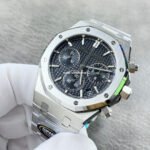 TOP Factory Audemars Piguet Royal Oak Chronograph 26240ST.OO.1320ST.06 41mm Full Steel Black Dial - Image 3