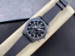 TPS Factory IWC Pilot Chronograph IW389101 44.5mm Ceramic Rubber Strap Arabic Numerals Black Dial - Image 4