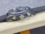 TPS Factory IWC Pilot Chronograph IW389101 44.5mm Ceramic Rubber Strap Arabic Numerals Black Dial - Image 6