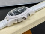 TPS Factory IWC Pilot Chronograph Top Gun IW389105 44.5mm Ceramic Leather Strap Arabic Numerals Black Dial - Image 6