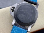 TTF Factory Panerai Luminor Marina 1950 3 Days PAM01122 Titanium Textile Strap Arabic Numerals Black Dial - Image 7