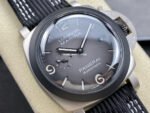 TTF Factory Panerai Luminor Marina 1950 3 Days PAM01122 Titanium Textile Strap Arabic Numerals Black Dial - Image 2