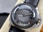 TTF Factory Panerai Luminor Marina 1950 3 Days PAM01122 Titanium Textile Strap Arabic Numerals Black Dial - Image 3