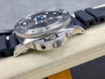 TTF Factory Panerai Submersible PAM 01229 Steel Rubber Strap Black Dial - Image 6