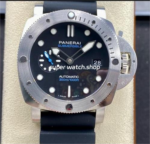 TTF-Factory-Panerai-Submersible-PAM-01229-Steel-Rubber-Strap-Black-Dial-6.jpg TTF Factory Panerai Submersible PAM 01229 Steel Rubber Strap Black Dial - Image 1
