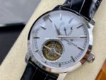 TUR Factory Vacheron Constantin Tourbillon Traditionnelle 89000/000P-9843 42mm Steel Leather Strap White Dial - Image 3