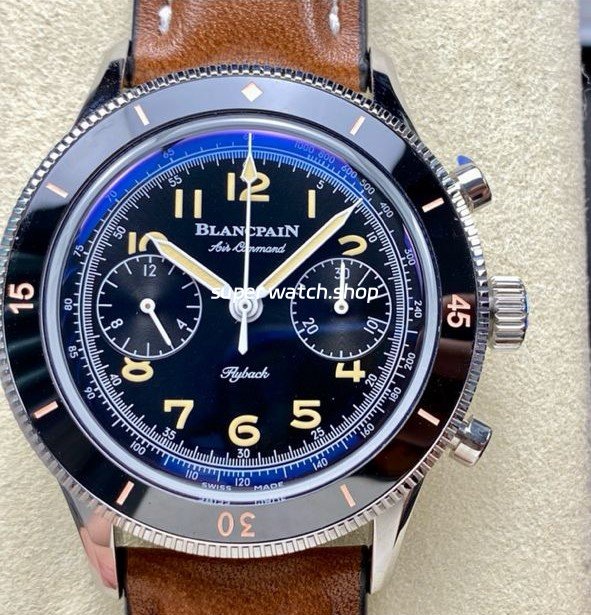 TW-Factory-Blancpain-Air-Command-AC01-1130-63A-42.5mm-Black-Ceramic-Steel-Calfskin-Vintag-4.jpg TW Factory Blancpain Air Command AC01-1130-63A 42.5mm Black Ceramic Steel Calfskin Vintage Leather Strap Black Dial - Image 1