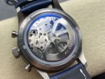 TW Factory Blancpain Air Command N0AC02O12B040N063B 42.5mm Blue Ceramic Steel Calfskin Vintage Leather Strap Blue Dial - Image 7