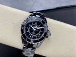 TW Factory Chanel J12 H5697 38mm Full Black Ceramic Arabic Numerals Black Dial - Image 4
