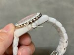 TW Factory Chanel Quartz J12 H5513 33mm Full White Ceramic Diamond Pink Dial - Image 6