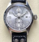 TW Factory IWC Big Pilot 46mm Arabic Numerals Silvery White Dial