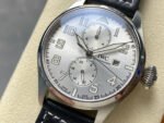 TW Factory IWC Big Pilot 46mm Arabic Numerals Silvery White Dial - Image 3