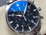 TW Factory IWC Pilot Chronograph IW377710 43mm Arabic Numerals Black Dial - Image 2