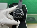 TW Factory IWC Pilot Chronograph Top Gun IW389101 44.5mm Ceramic Textile Strap Arabic Numerals Black Dial - Image 3