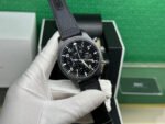 TW Factory IWC Pilot Chronograph Top Gun IW389101 44.5mm Ceramic Textile Strap Arabic Numerals Black Dial - Image 2