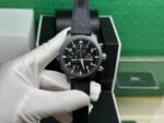 TW Factory IWC Pilot Chronograph Top Gun IW389101 44.5mm Ceramic Textile Strap Arabic Numerals Black Dial