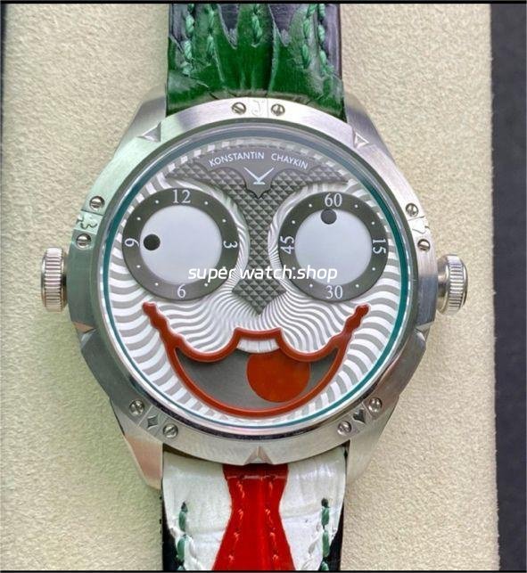 TW-Factory-Konstantin-Chaykin-Joker-42mm-Steel-Leather-Strap-Joker-Face-Dial-9.jpg TW Factory Konstantin Chaykin Joker 42mm Steel Leather Strap Joker Face Dial - Image 1