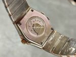 TW Factory Omega Constellation Quartz 123.25.27.60.55.007 27mm Diamond Rose Gold Bezel Half Rose Gold Steel Mother Of Pearl Diamond Dial - Image 7