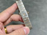 TW Factory Omega Constellation Quartz 131.25.25.60.53.002 27mm Roman Number Rose Gold Bezel Half Rose Gold Steel Diamond Gypsophila Blue Dial - Image 8