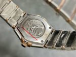 TW Factory Omega Constellation Quartz 131.25.25.60.53.002 27mm Roman Number Rose Gold Bezel Half Rose Gold Steel Diamond Gypsophila Blue Dial - Image 7