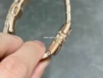TW Factory Omega Constellation Quartz 131.55.25.60.53.002 27mm Diamond Bezel Full Rose Gold Diamond Gypsophila Blue Dial - Image 5