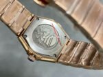 TW Factory Omega Constellation Quartz 131.55.25.60.53.002 27mm Diamond Bezel Full Rose Gold Diamond Gypsophila Blue Dial - Image 7