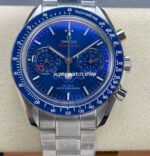 TW Factory Omega Speedmaster Moonphase 304.33.44.52.03.001 44.25mm Full Steel Blue Dial