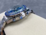 TW Factory Omega Speedmaster Moonphase 304.33.44.52.03.001 44.25mm Full Steel Blue Dial - Image 7