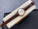 TW Factory Patek Philippe Calatrava 5022R-010 40mm Rose Gold Calfskin Strap Arabic Numerals White Dial - Image 4