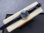 TW Factory Patek Philippe Calatrava 5078G-010 40mm Steel Calfskin Strap Black Dial - Image 4