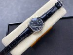 TW Factory Patek Philippe Calatrava 5078G-010 40mm Steel Calfskin Strap Roman Numerals Black Dial - Image 4