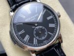 TW Factory Patek Philippe Calatrava 5078G-010 40mm Steel Calfskin Strap Roman Numerals Black Dial - Image 2