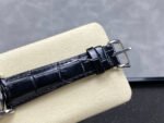 TW Factory Patek Philippe Calatrava 5078G-010 40mm Steel Calfskin Strap Roman Numerals Black Dial - Image 8