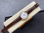 TW Factory Patek Philippe Calatrava 5078R-001 40mm Rose Gold Calfskin Strap Roman Numerals White Dial - Image 4