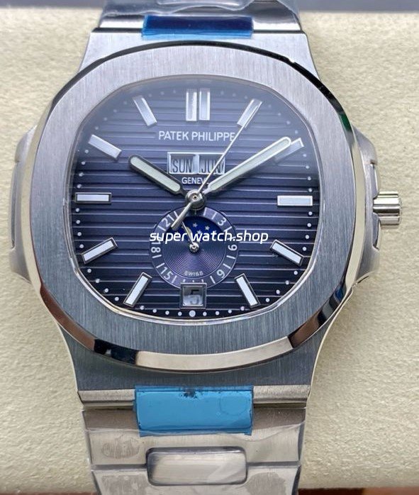 TW-Factory-Patek-Philippe-Nautilus-57261A-014-40mm-Full-Steel-Blue-Dial-7.jpg TW Factory Patek Philippe Nautilus 5726/1A-014 40mm Full Steel Blue Dial - Image 1