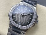 TW Factory Patek Philippe Nautilus 71181200A-011 Diamond Bezel Grey Dial - Image 3