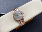 TW Factory Patek Philippe Nautilus 71181200R-010 Rose Gold Diamond Bezel Golden Champagne Dial - Image 4