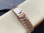 TW Factory Patek Philippe Nautilus 71181200R-010 Rose Gold Diamond Bezel Golden Champagne Dial - Image 9
