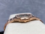 TW Factory Patek Philippe Nautilus 71181200R-010 Rose Gold Diamond Bezel Golden Champagne Dial - Image 7