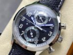 TW Factory Patek Philippe Pilot Travel Time Chronograph 5924G White Gold Arabic Numerals Blue Dial - Image 3