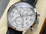 TW Factory Patek Philippe Pilot Travel Time Chronograph 5924G White Gold Arabic Numerals White Dial - Image 3
