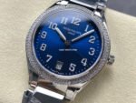TW Factory Patek Philippe Twenty~4 7300/1200A-001 Diamond Bezel Blue Dial - Image 3