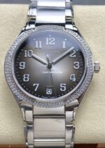 TW Factory Patek Philippe Twenty~4 7300/1200A-010 Diamond Bezel Grey Dial