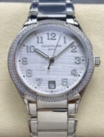 TW Factory Patek Philippe Twenty~4 73001200A Diamond Bezel White Dial