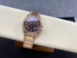 TW Factory Patek Philippe Twenty~4 7300/1200R-001 Rose Gold Diamond Bezel Brown Dial - Image 5